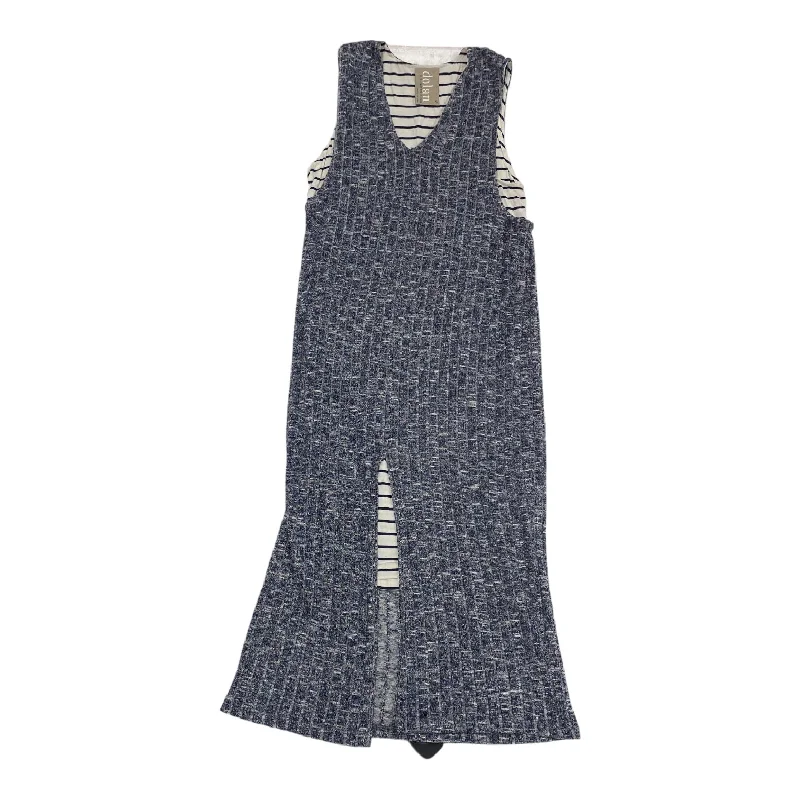 Multi-colored Dress Casual Midi Dolan Left Coast, Size S Fashionable Skater Midi Dress