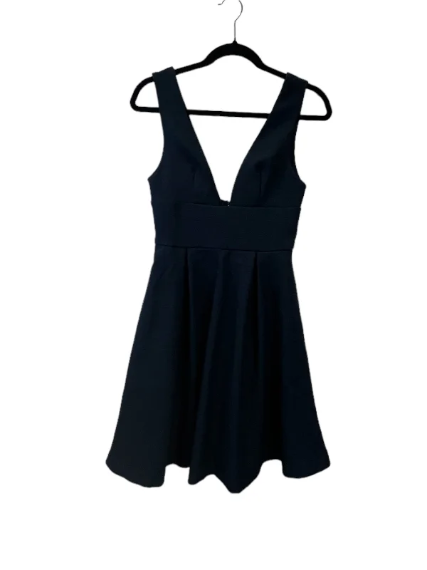 Navy Dress Casual Midi Cmc, Size Xs Comfortable Ruched Midi Dress