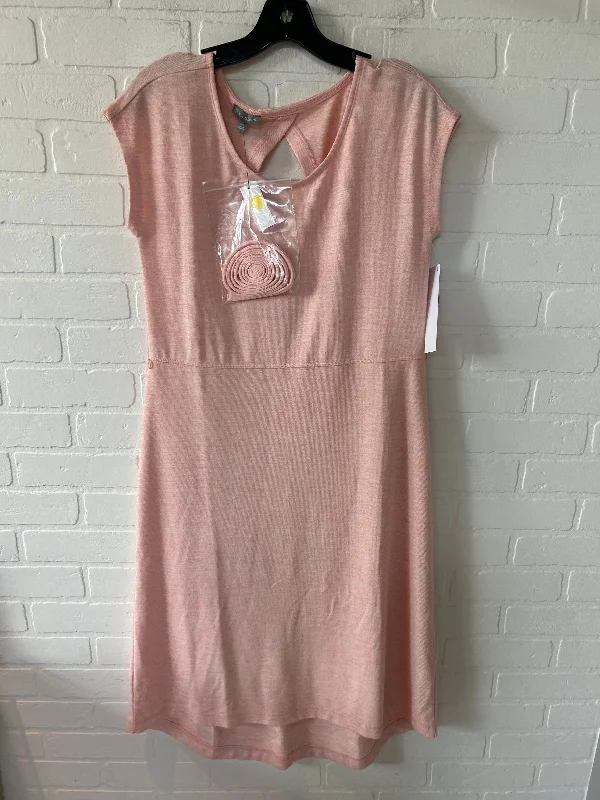 Orange Dress Casual Midi Talbots, Size Xs Comfortable Knitwear Midi Dress