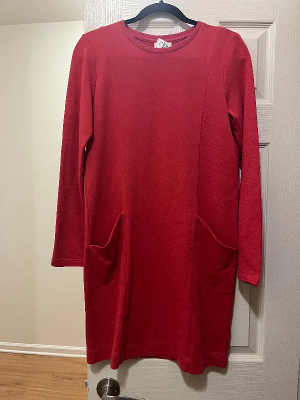Pink Dress Casual Midi J Jill, Size Xs Fashionable High-Neck Midi Dress