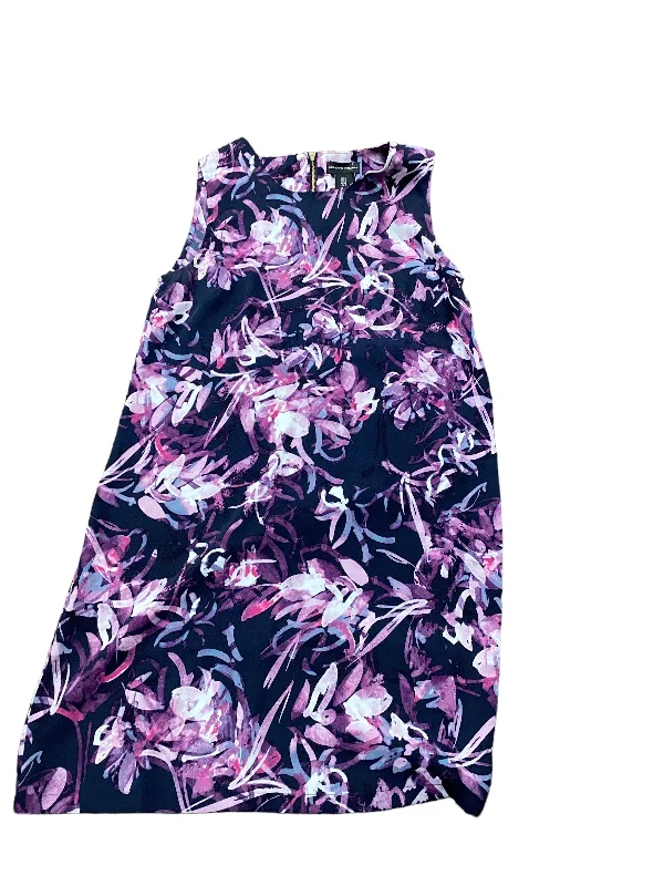Purple Dress Casual Midi Adrienne Vittadini, Size 2 Trendy Ruffled Sleeve Midi Dress Purple Dress Casual Midi Adrienne Vittadini, Size 2 Trendy Ruffled Sleeve Midi Dress