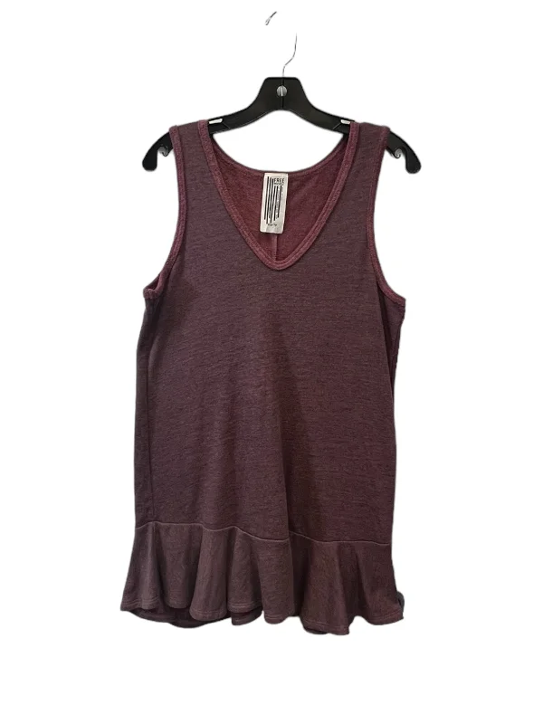 Red Dress Casual Midi Free People, Size Xs Stylish Color Block Midi Dress
